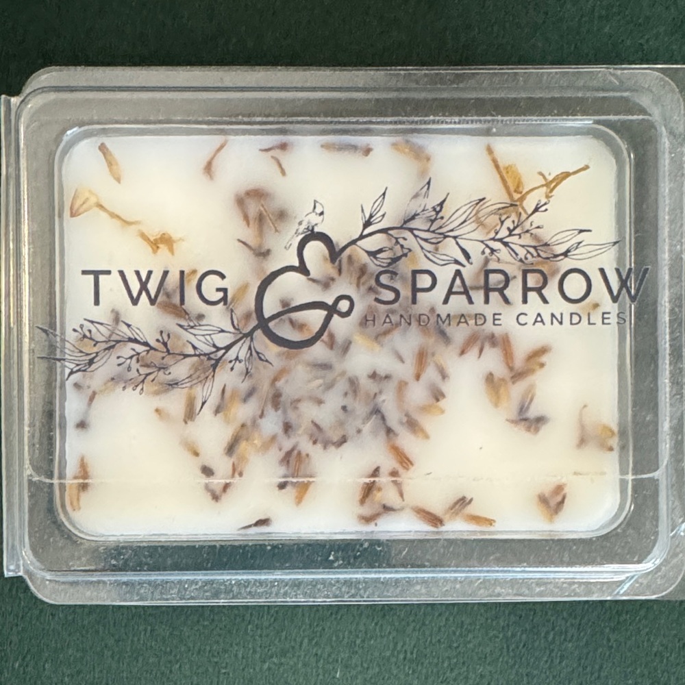 White Fireside Embers and tobacco Wax Melt - Handmade Scented Wax